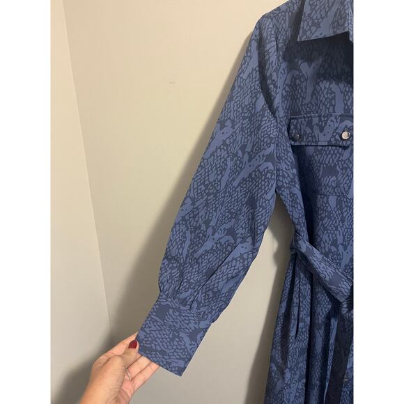 NWOT Soft Surroundings Irina Dress Style N. 2FY87 in Nightshadow Blue Women's M - Picture 5 of 9